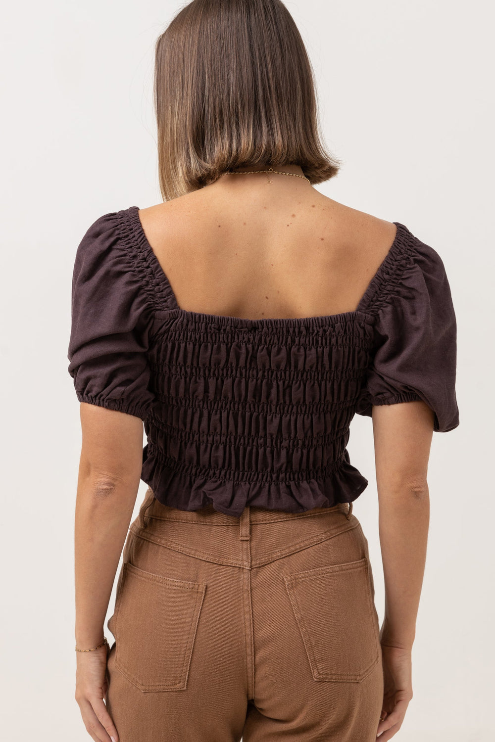 Bronte Smocked Top