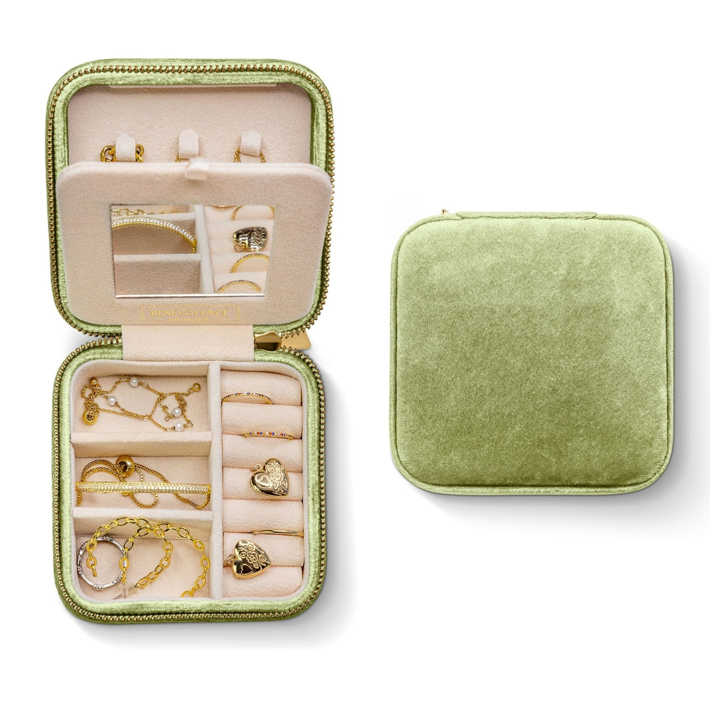 Plush Velvet Jewelry Box