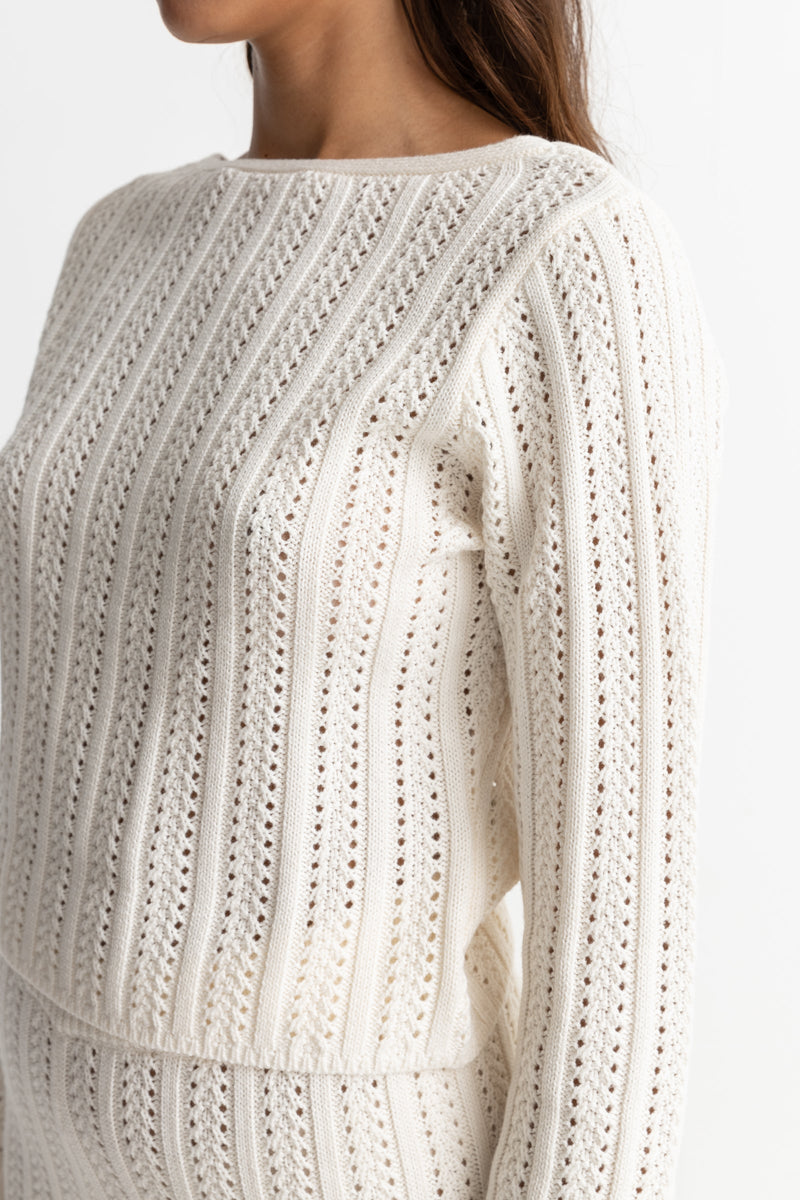 Charlize Knit Long Sleeve Top