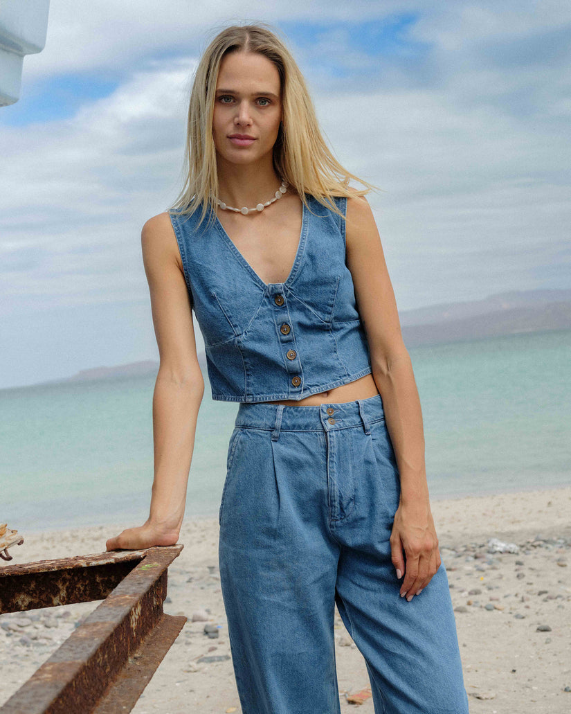 Indigo Skies Top