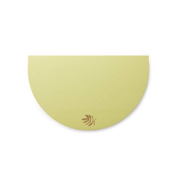 Half Moon Notepad