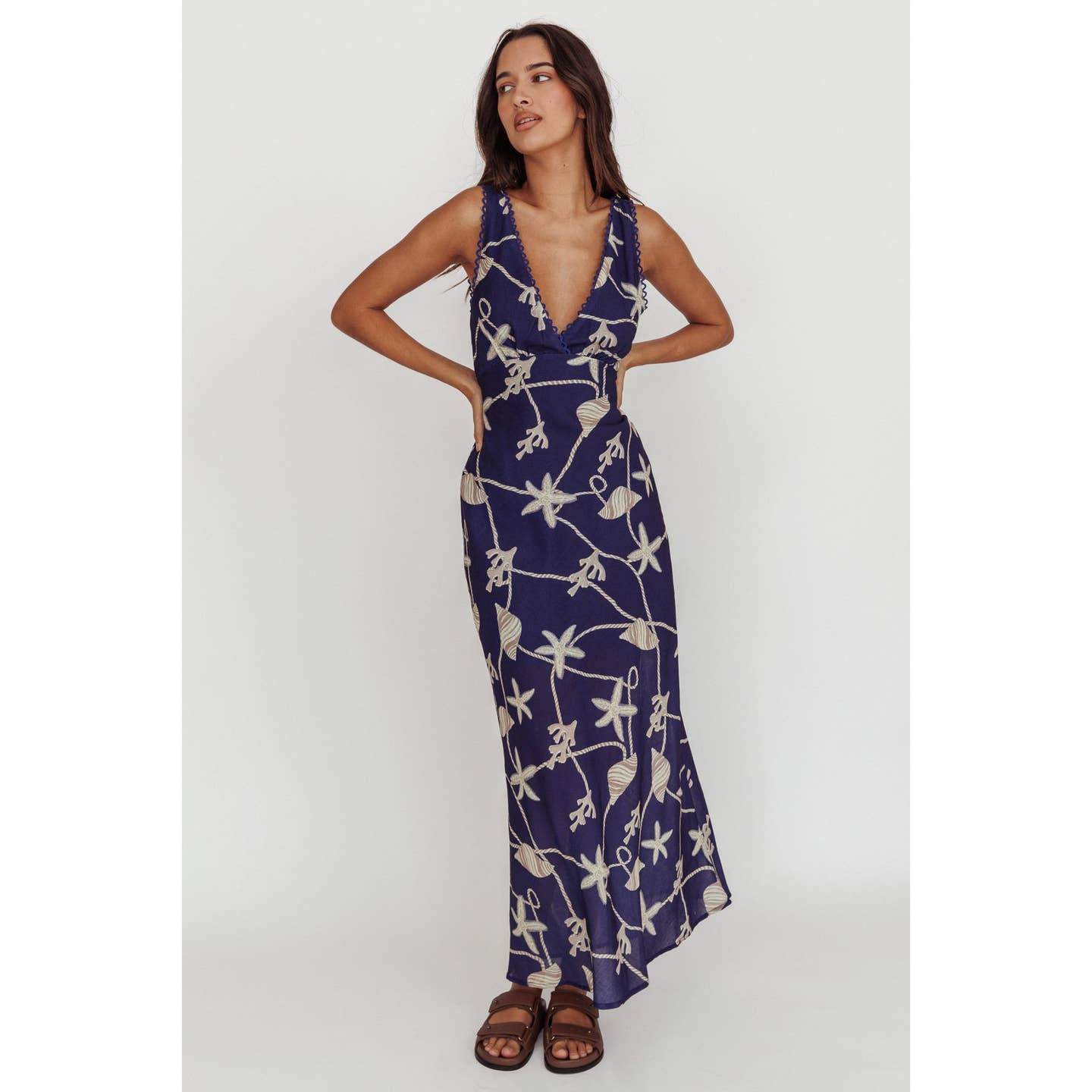 Ocean Inspired Maxi Dress