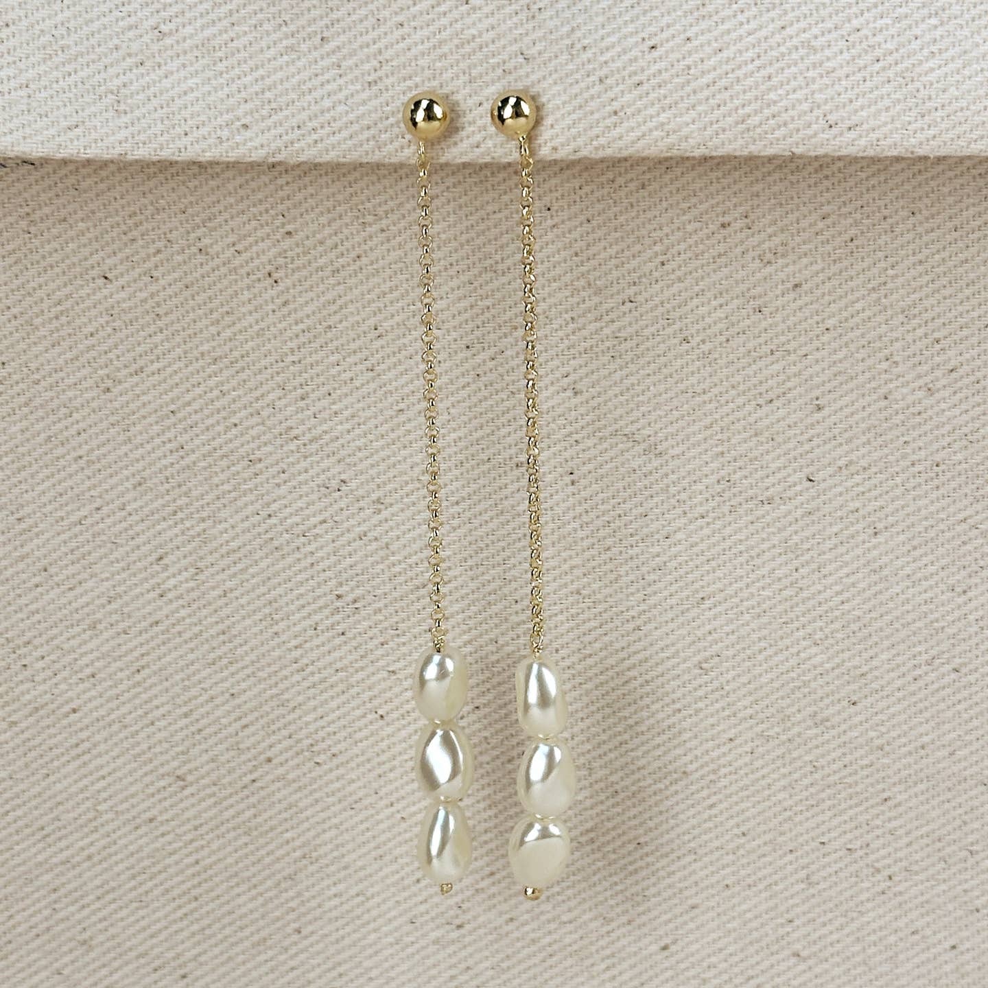 Baroque Pearls Drop Earrings