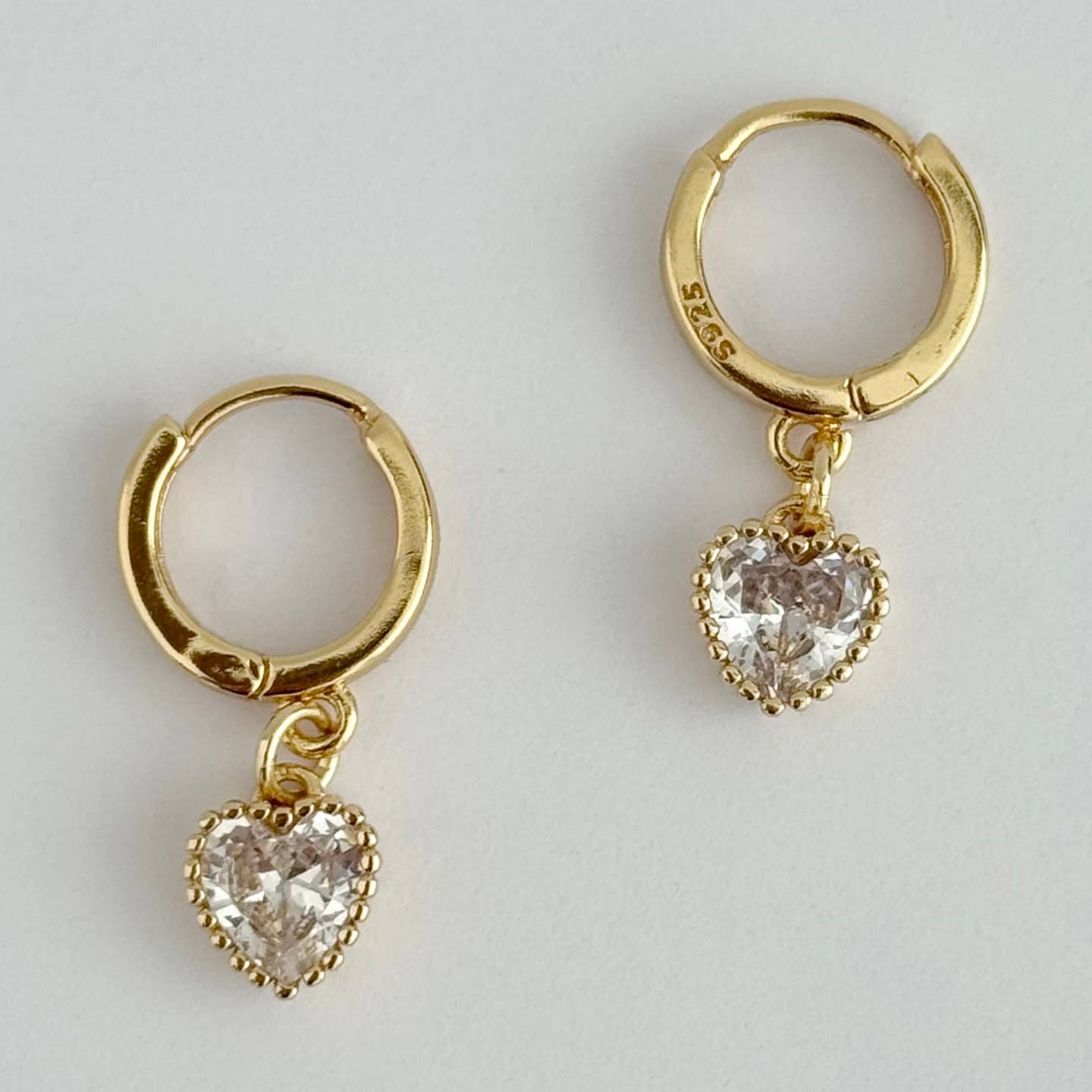 Claire Heart Earrings