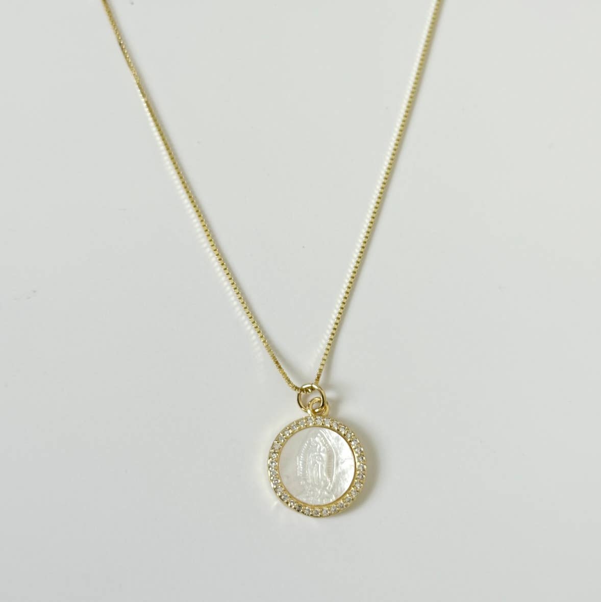 Virgin Mary Necklace