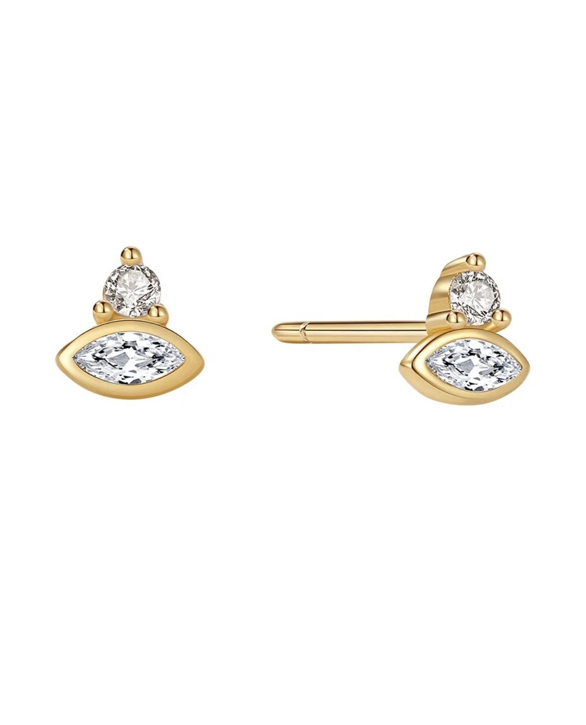 Holly Diamond Stud Earrings