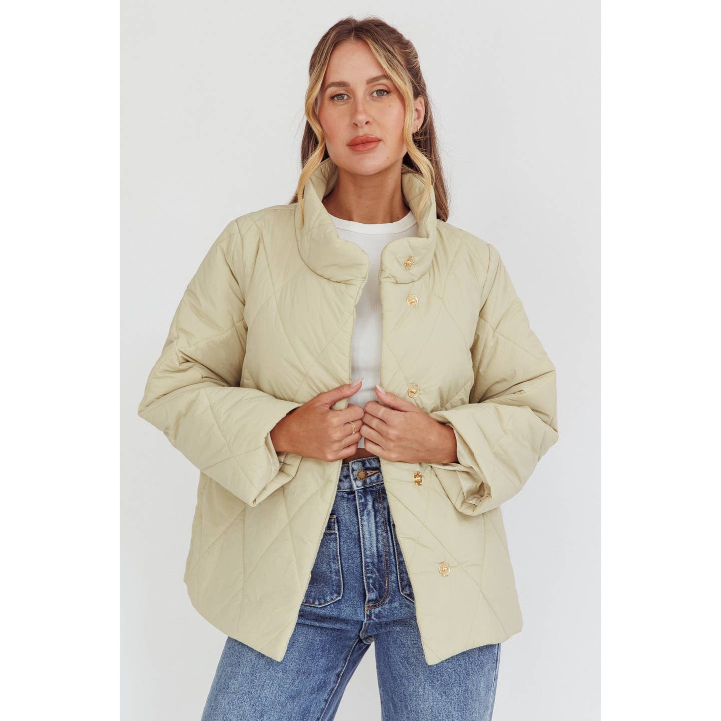 Twill Outerwear Woven Coat