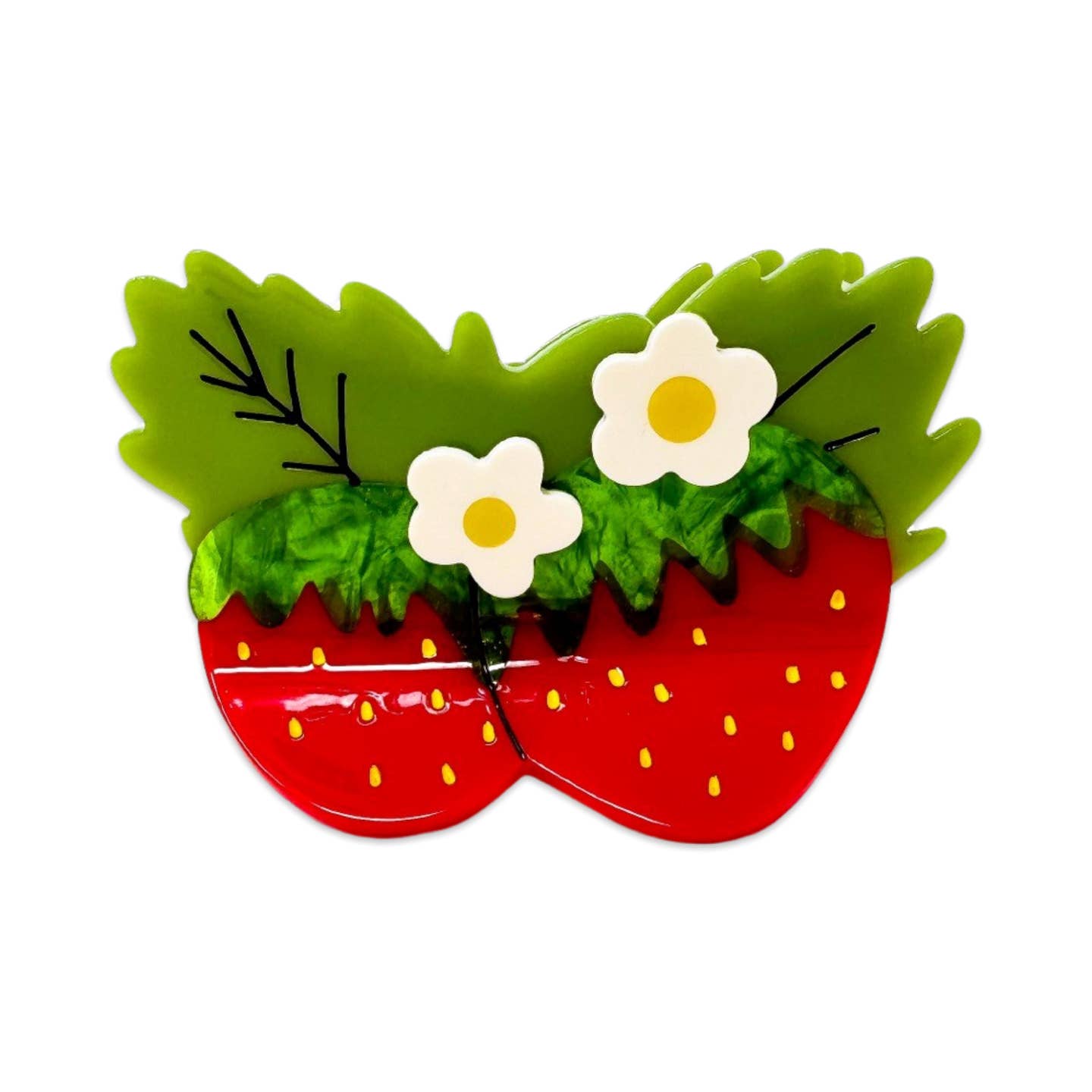 Large Fruit Hair Claw