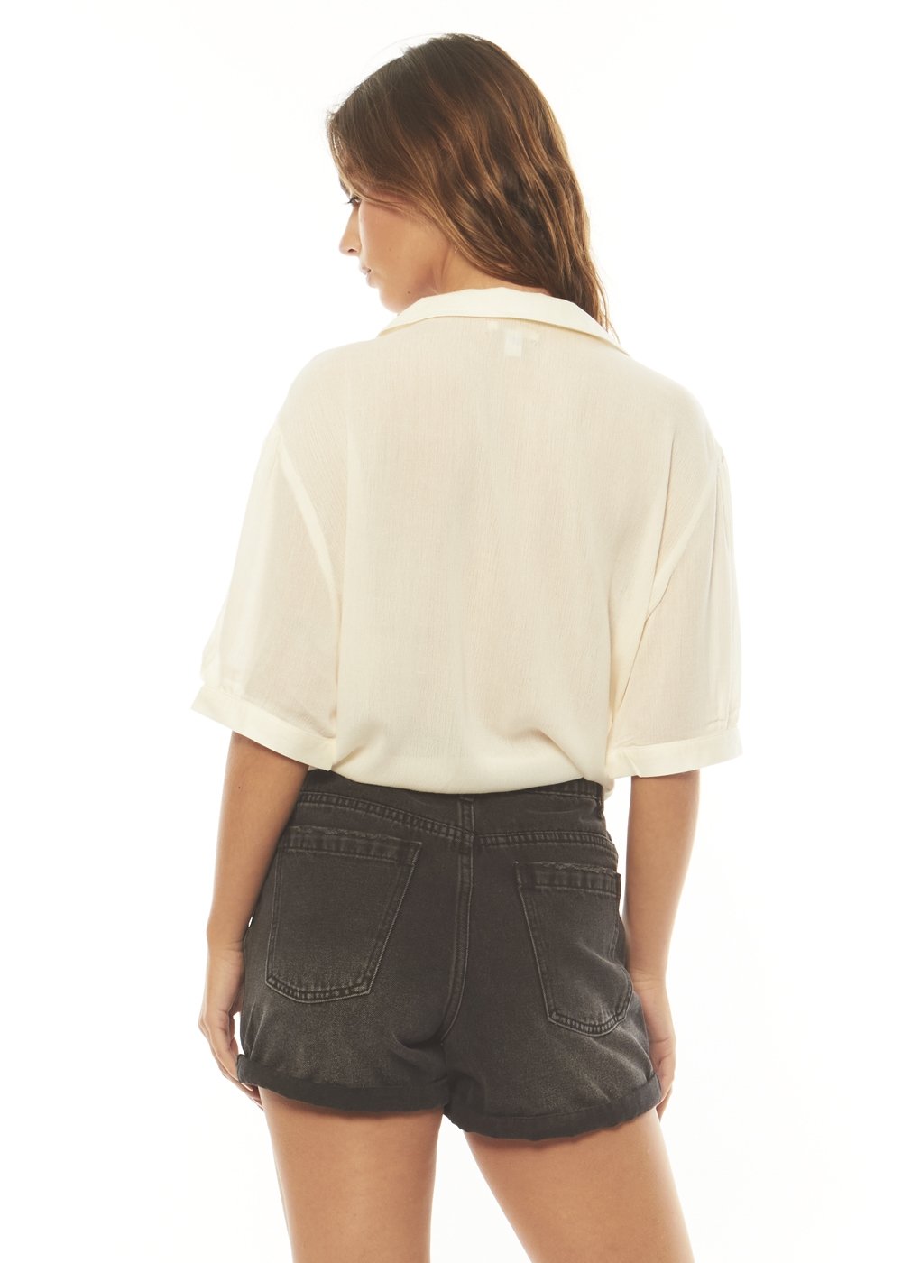 Mendoza Short Sleeve Woven Top