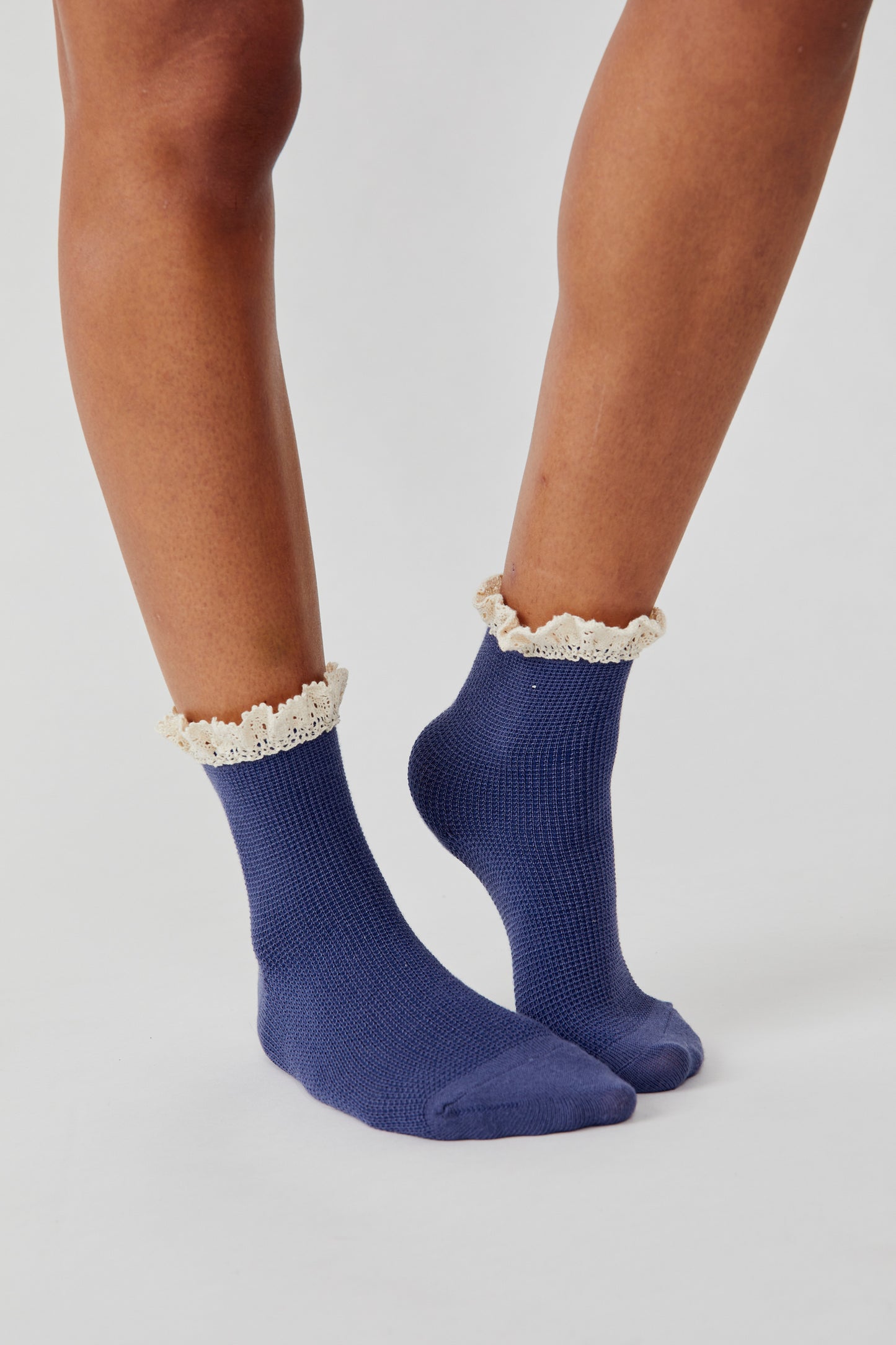 Beloved Waffle Knit Ankle Socks