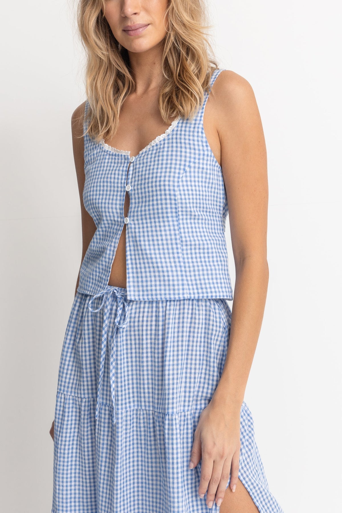 Lola Check Top