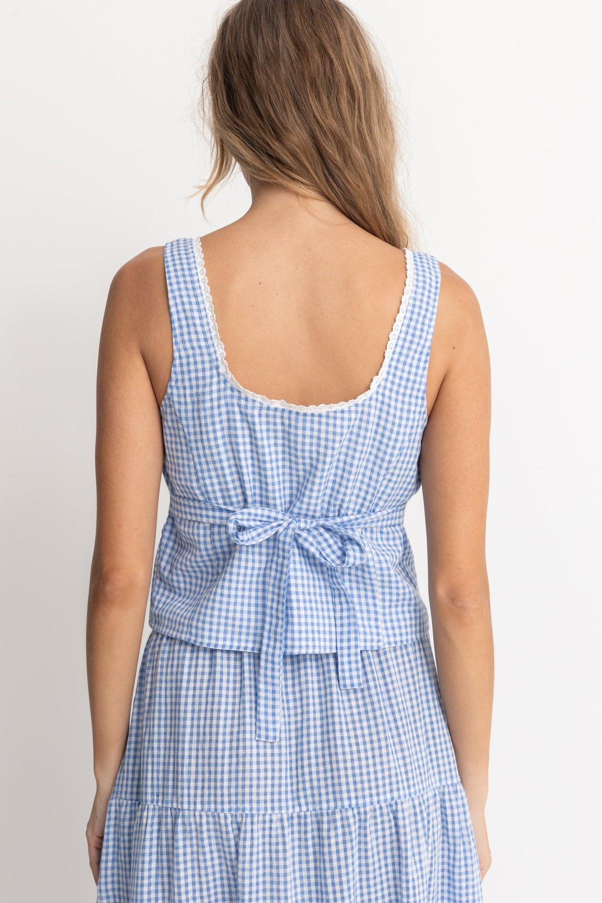 Lola Check Top