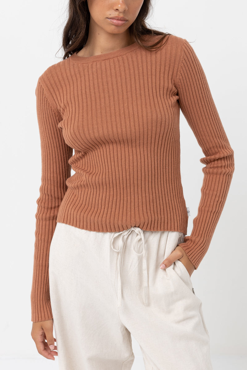 Classic Knit Long Sleeve Top