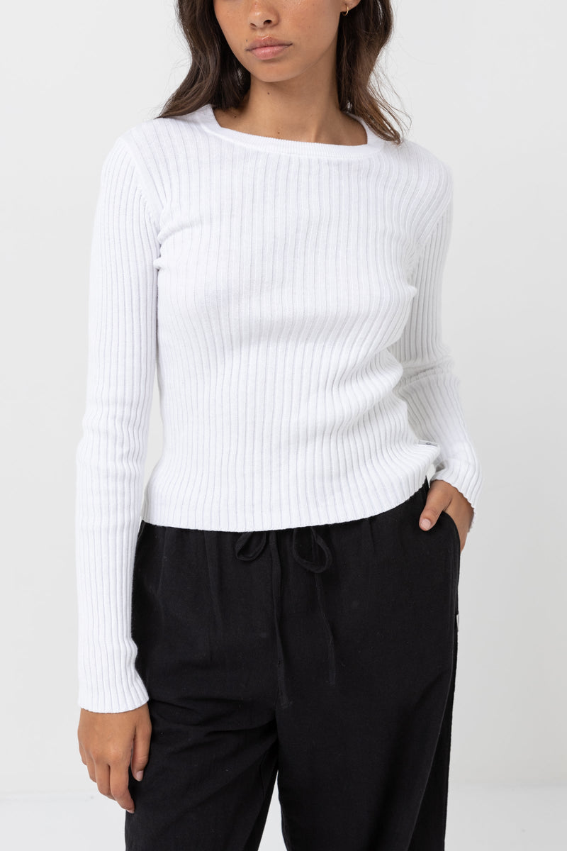 Classic Knit Long Sleeve Top