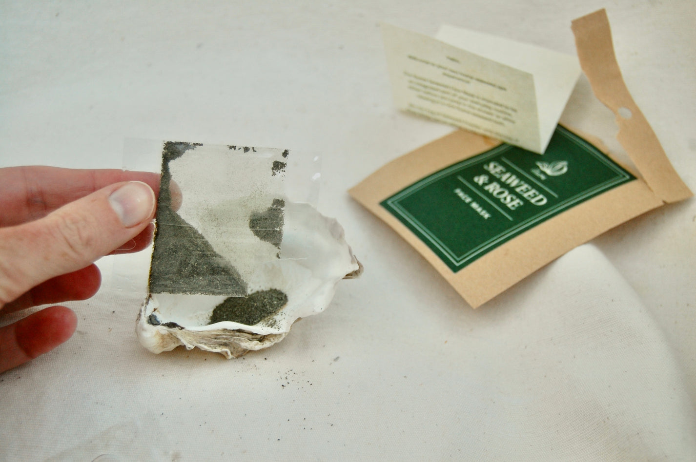 Seaweed & Rose Face Mask - Single Use