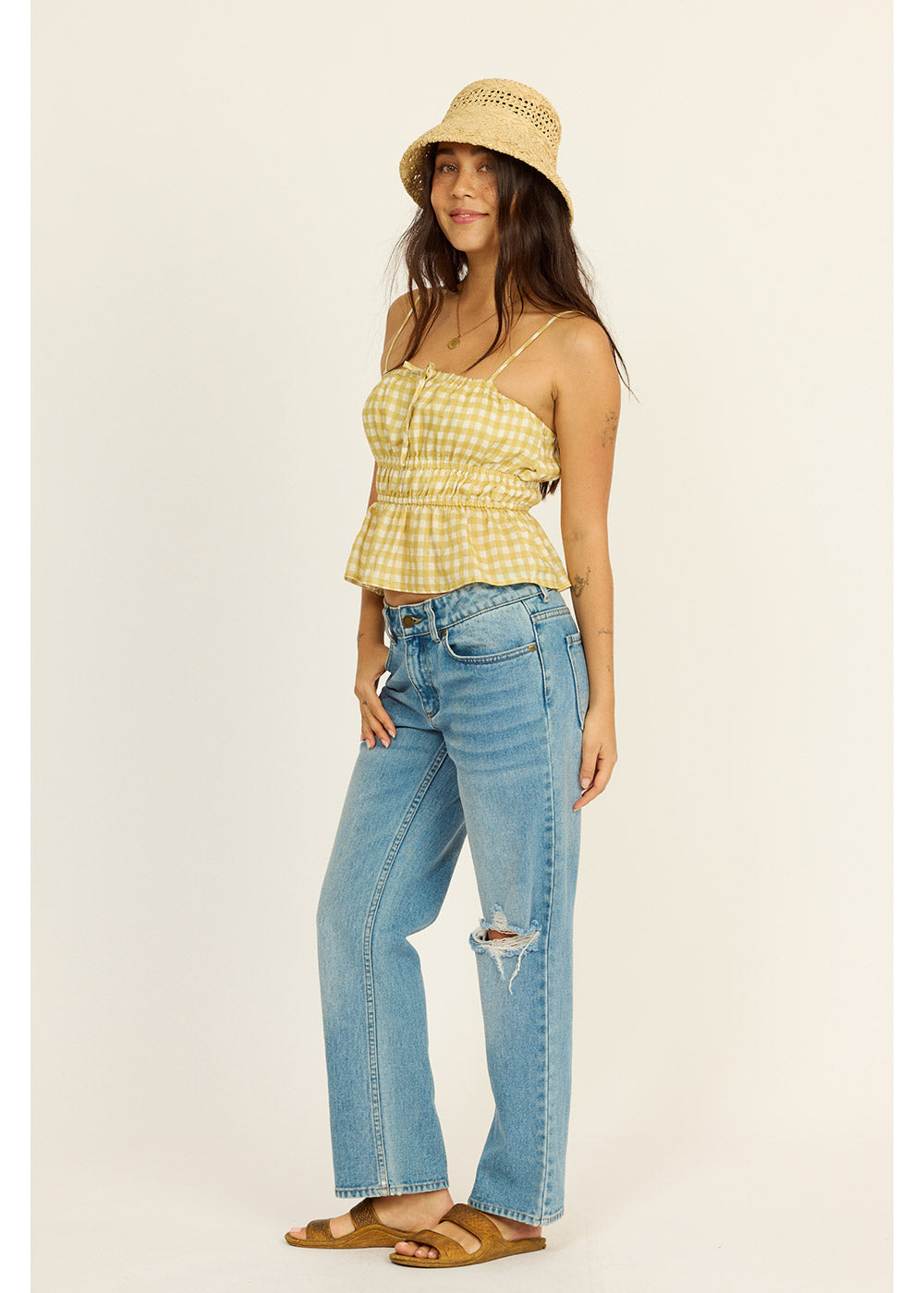 Sunkissed Woven Tank