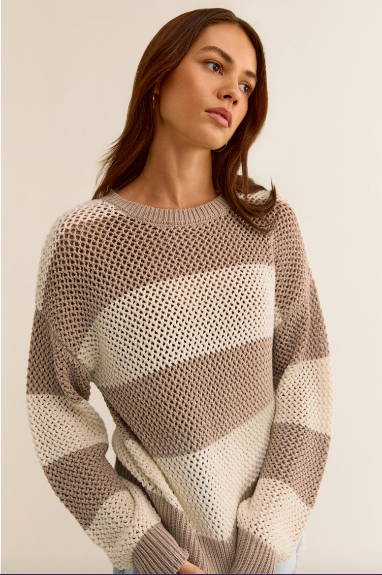 Broadbeach Stripe Sweater