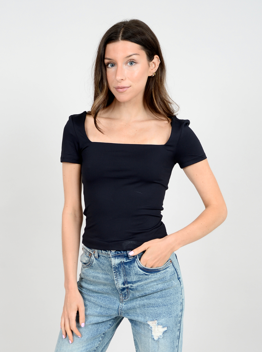 Stacy Short Sleeve Top