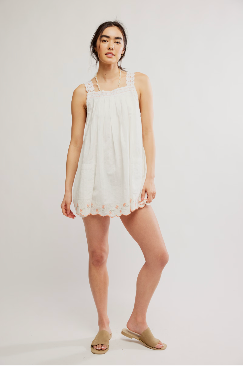 Latecia Embroidered Mini