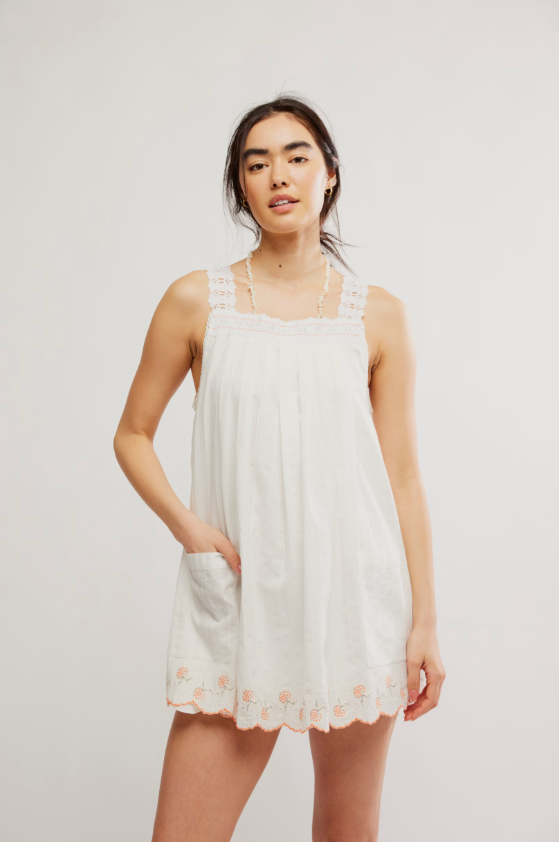 Latecia Embroidered Mini