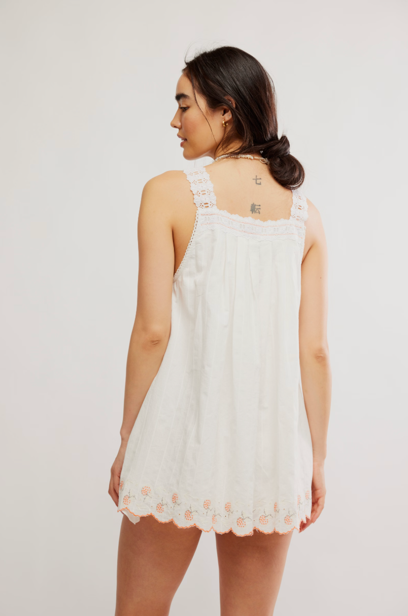 Latecia Embroidered Mini