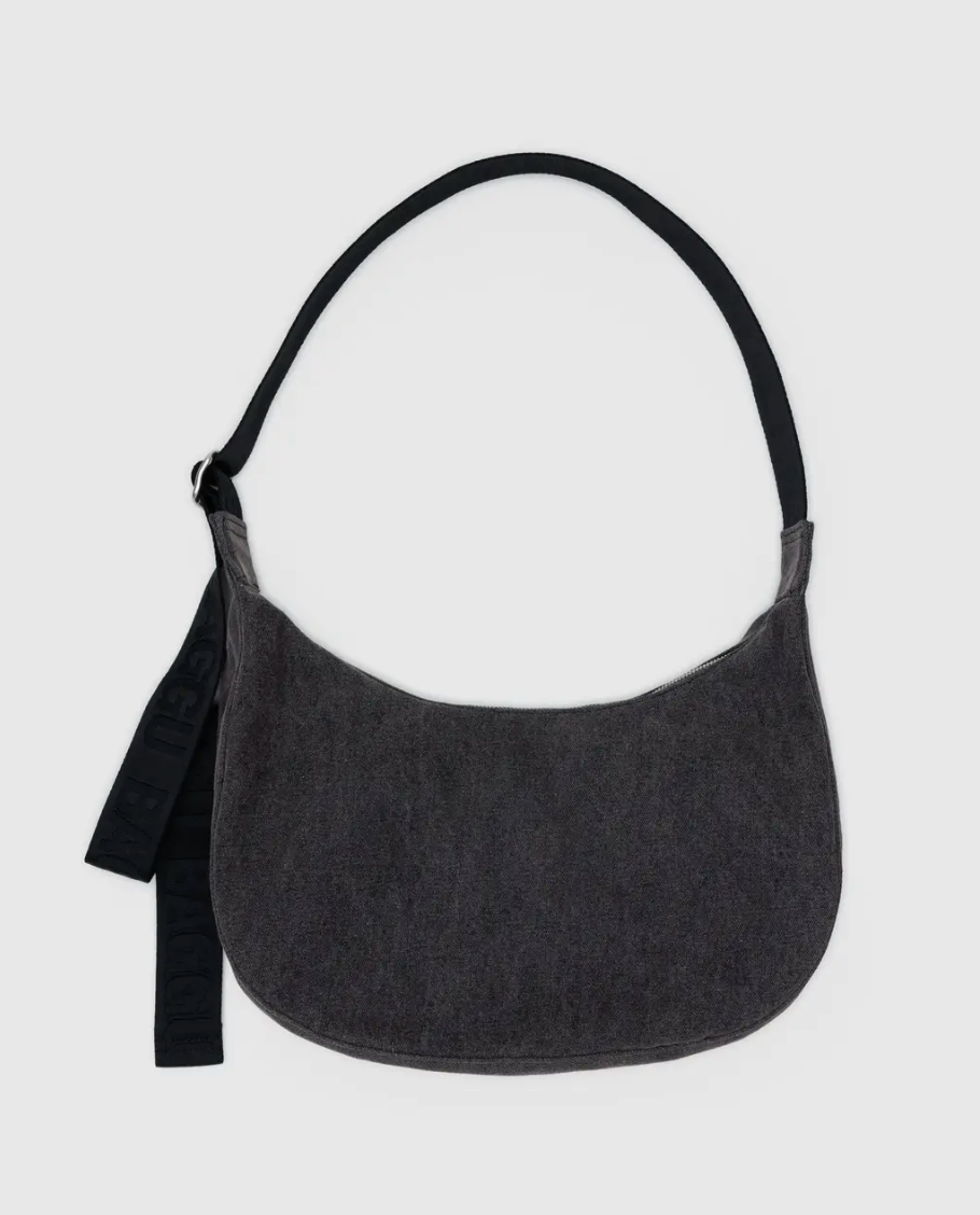 Medium Nylon Crescent Bag