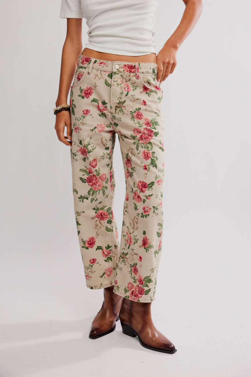 Deep Trance Printed Jeans
