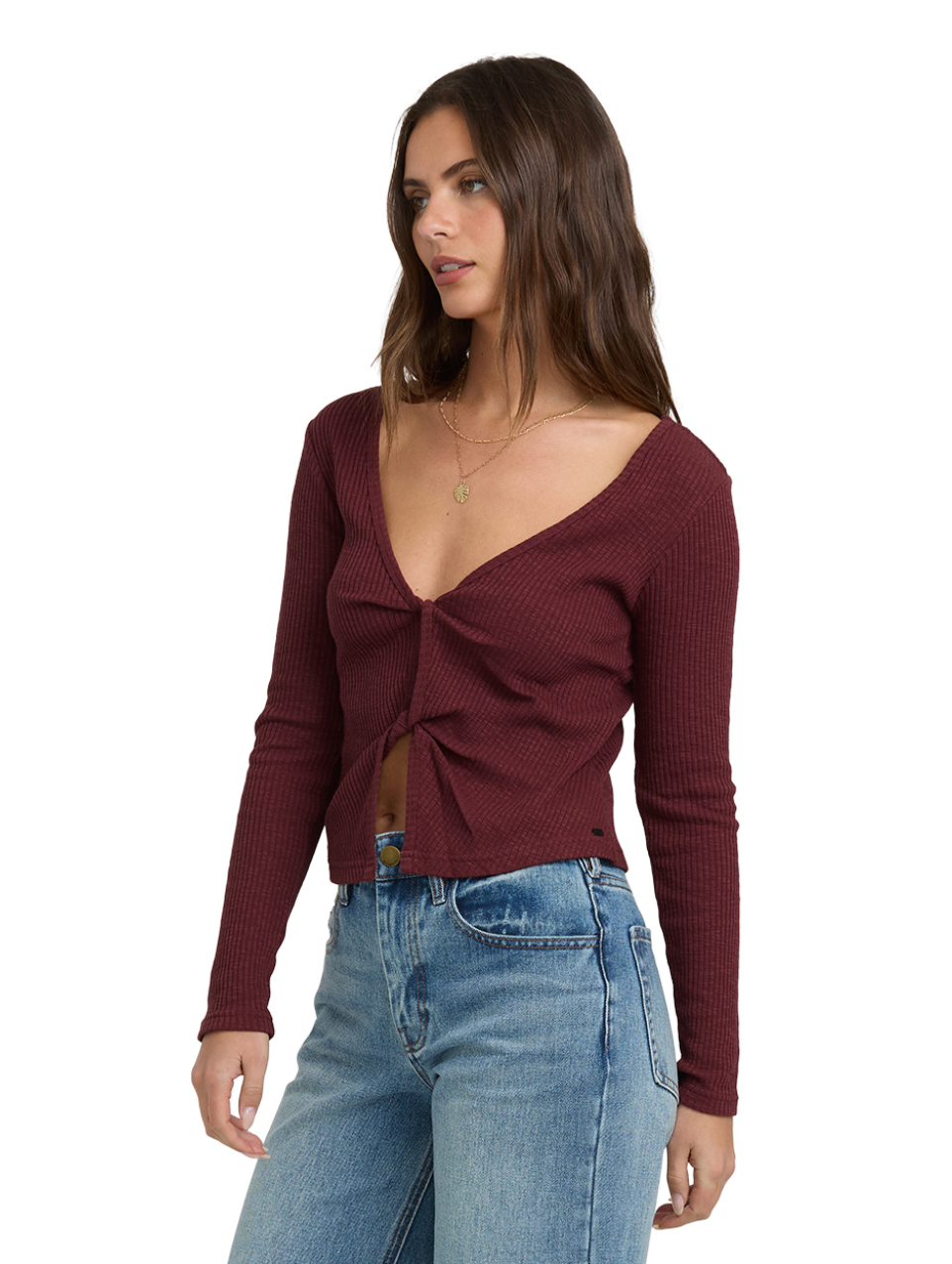 Fever Twist Knit Top