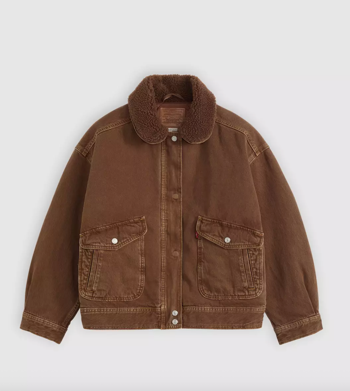 Everyday Bomber with Faux Shearling Collar