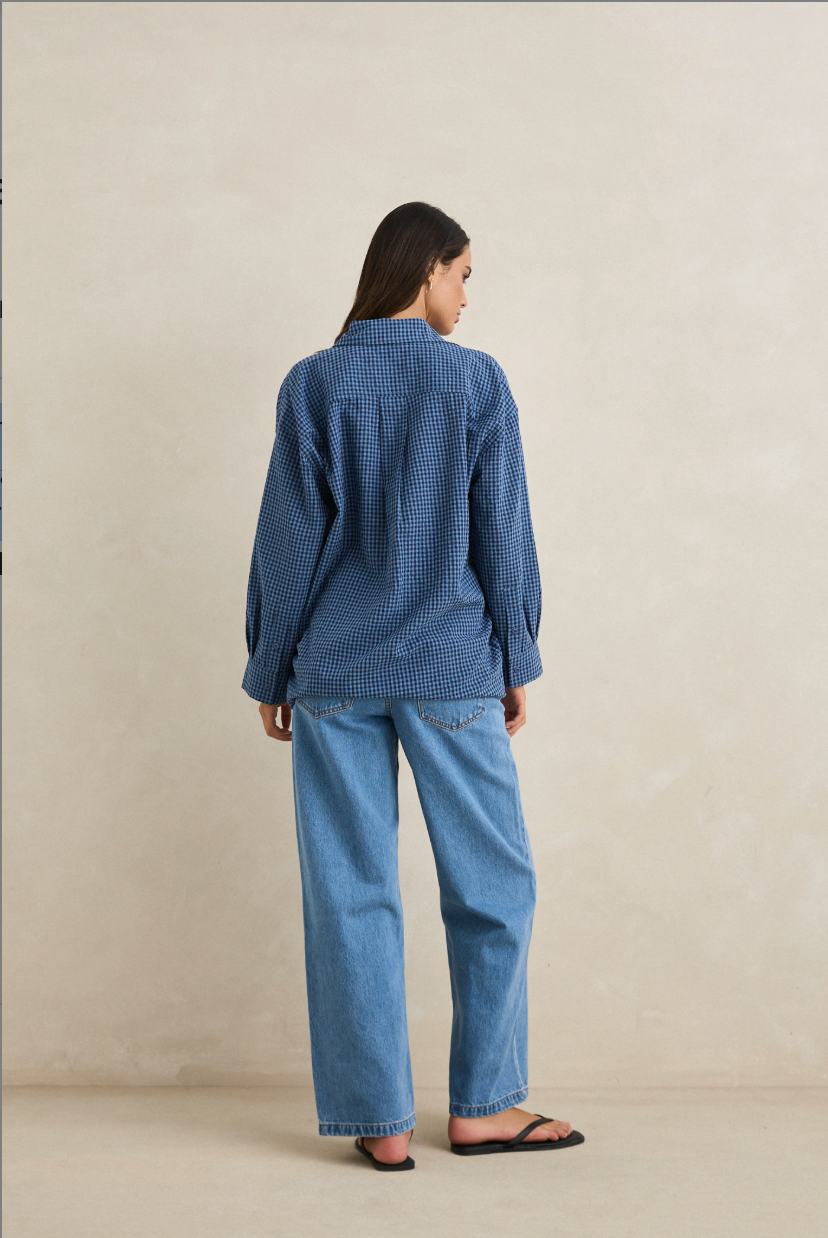 Serene Oversized Long Sleeve Shirt