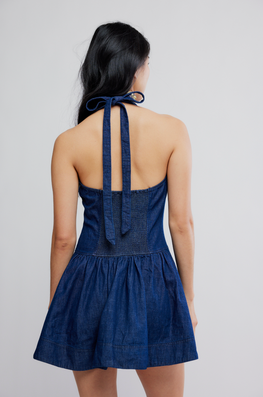Clean Break Denim Mini