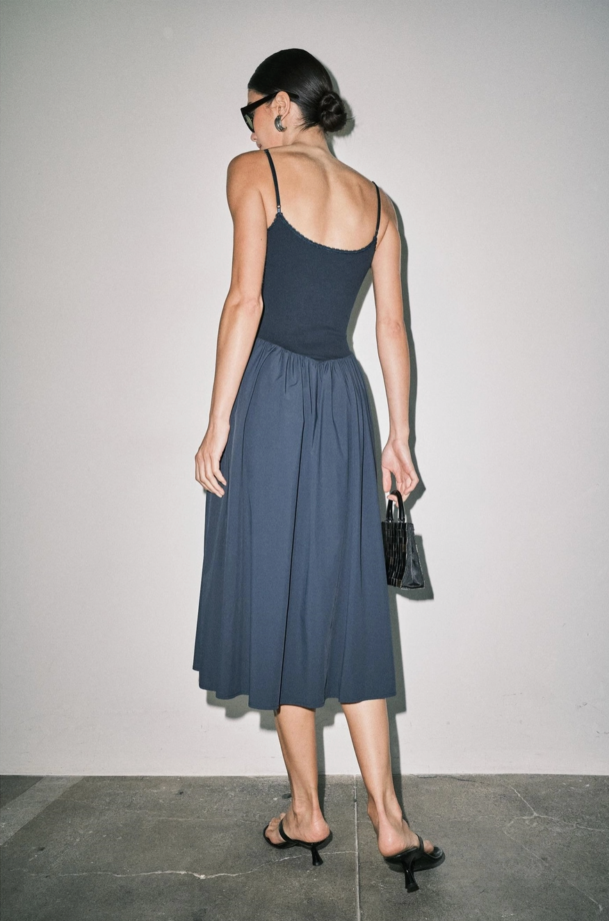 Chloe Contrast Maxi Dress