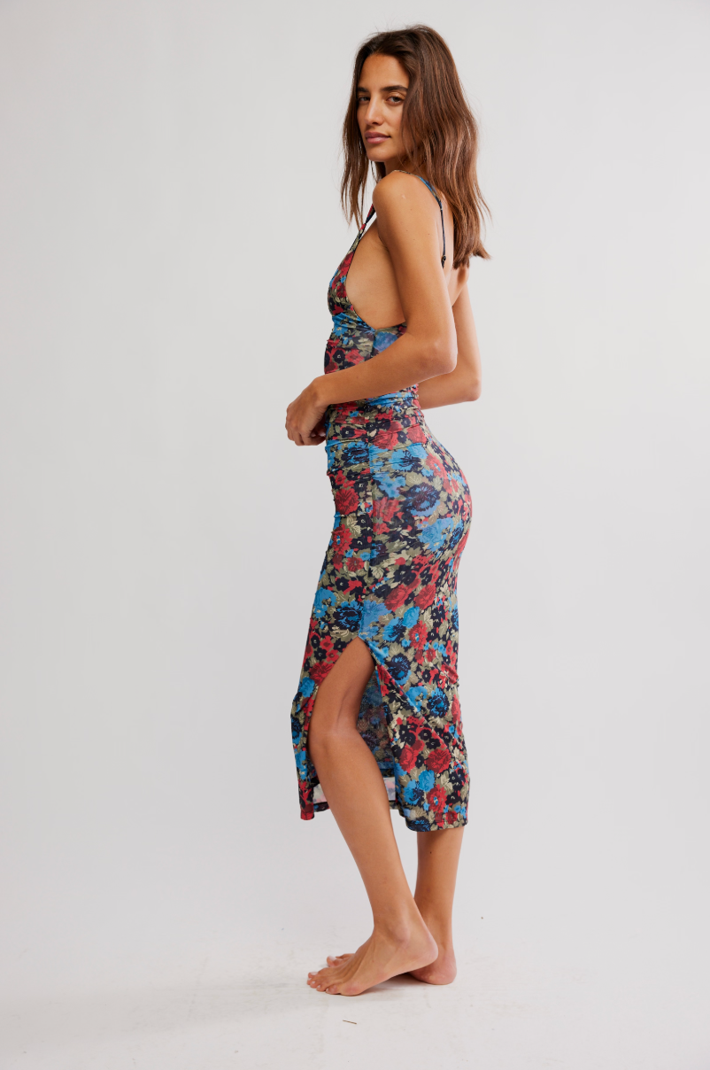 Long Live Printed Mesh Slip