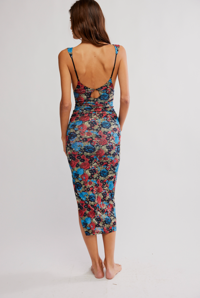 Long Live Printed Mesh Slip