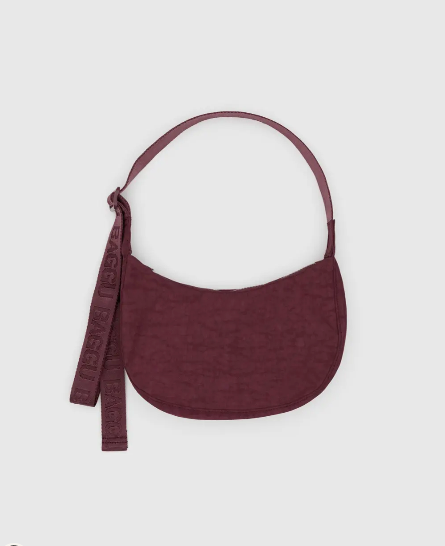 Small Nylon Crescent Bag
