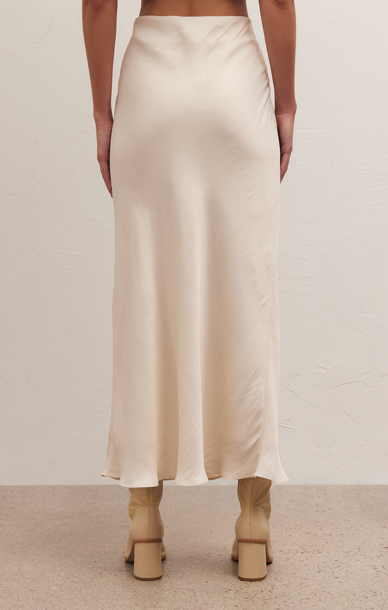 Europa Poly Sheen Skirt