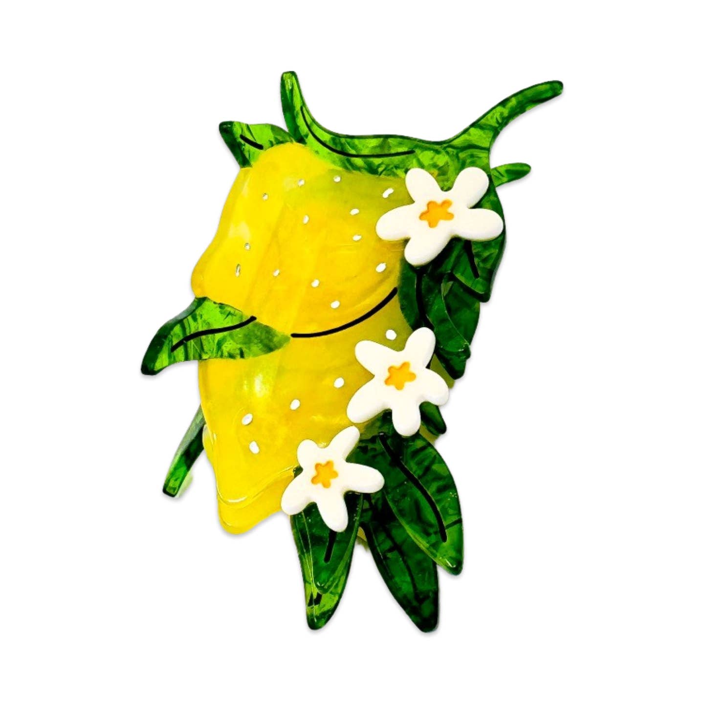 Large Fruit Hair Claw