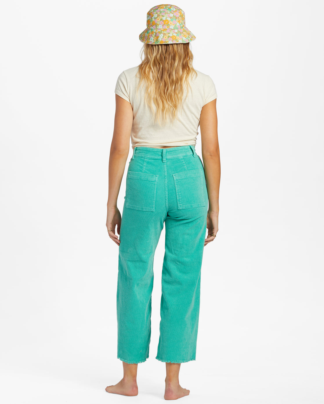 Free Fall Wide-Leg Corduroy Pants
