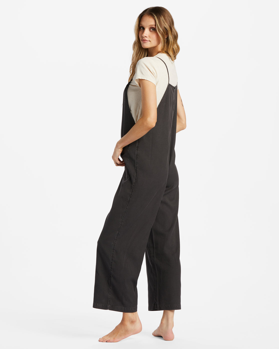 Beach Cruiser Wide-Leg Overalls