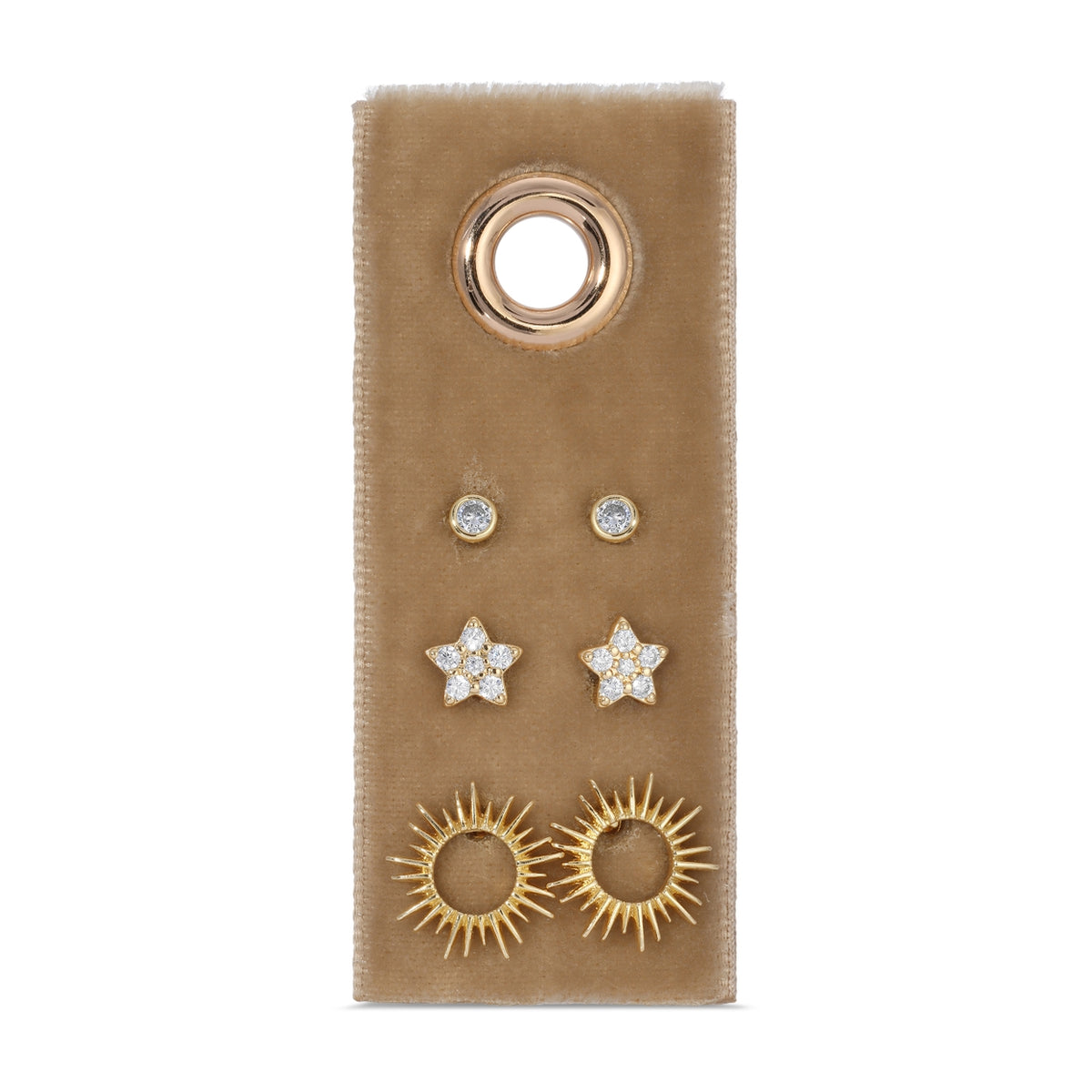 Star and Sun Stud Gift Set