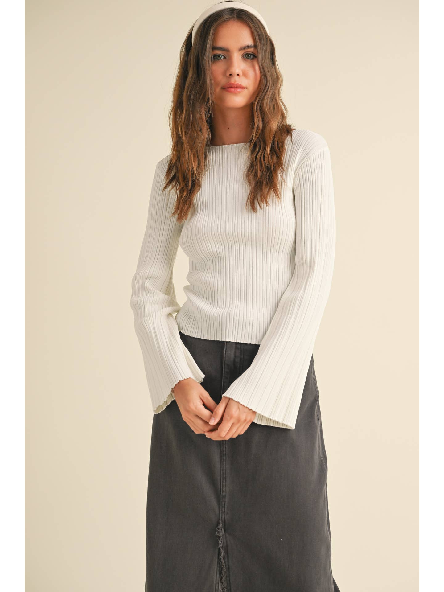 Ribbed Knitted Longsleeve