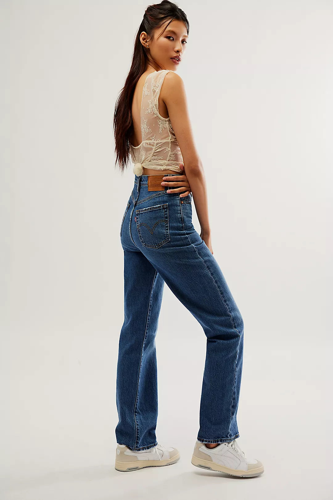Levi's Ribcage Full-Length Jeans