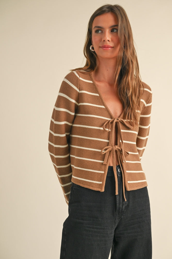 Tie Front Cardigan