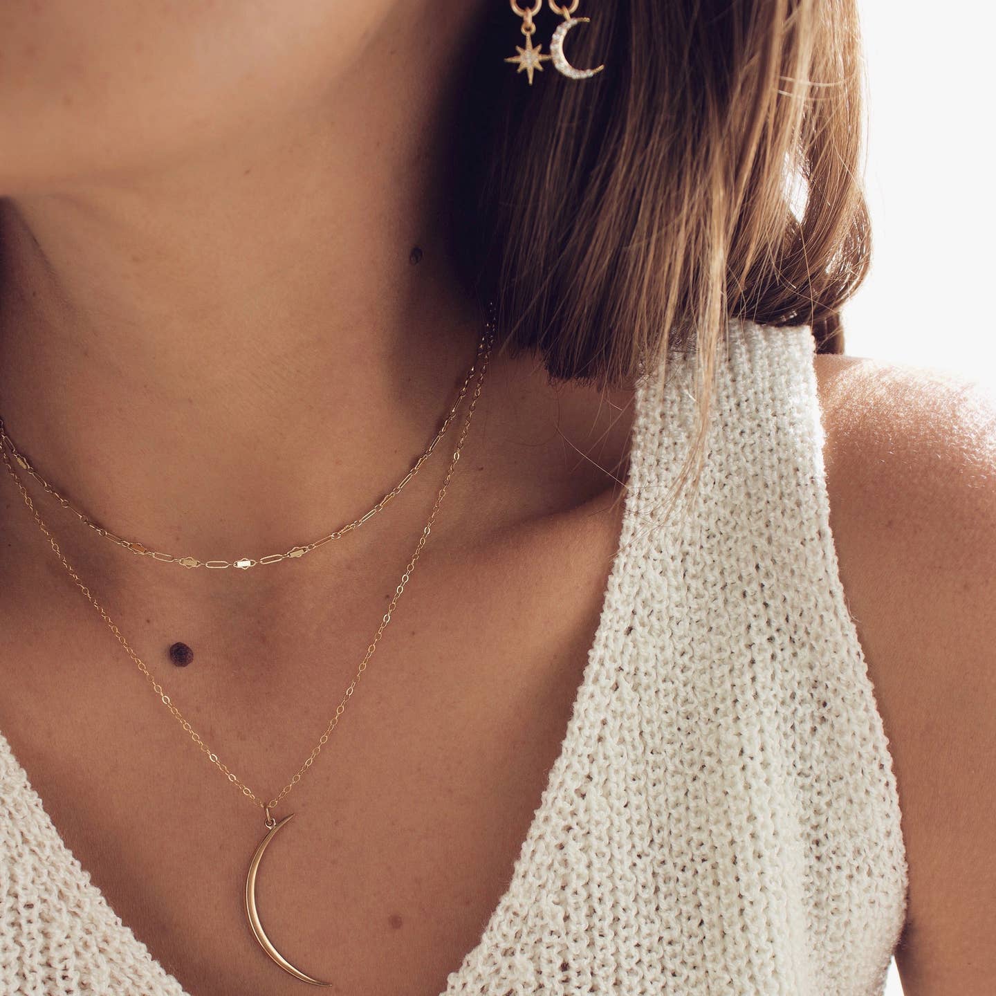 Crescent Necklace