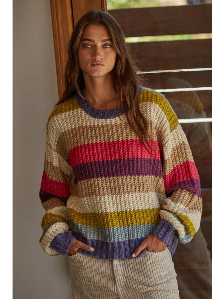 Ettie Striped Pullover
