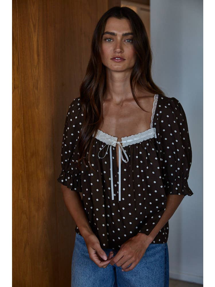 Polka Dot Top