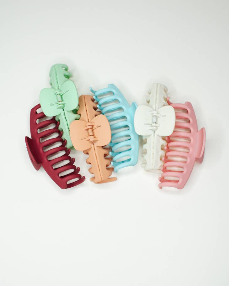 Matte Pastel Hair Claw