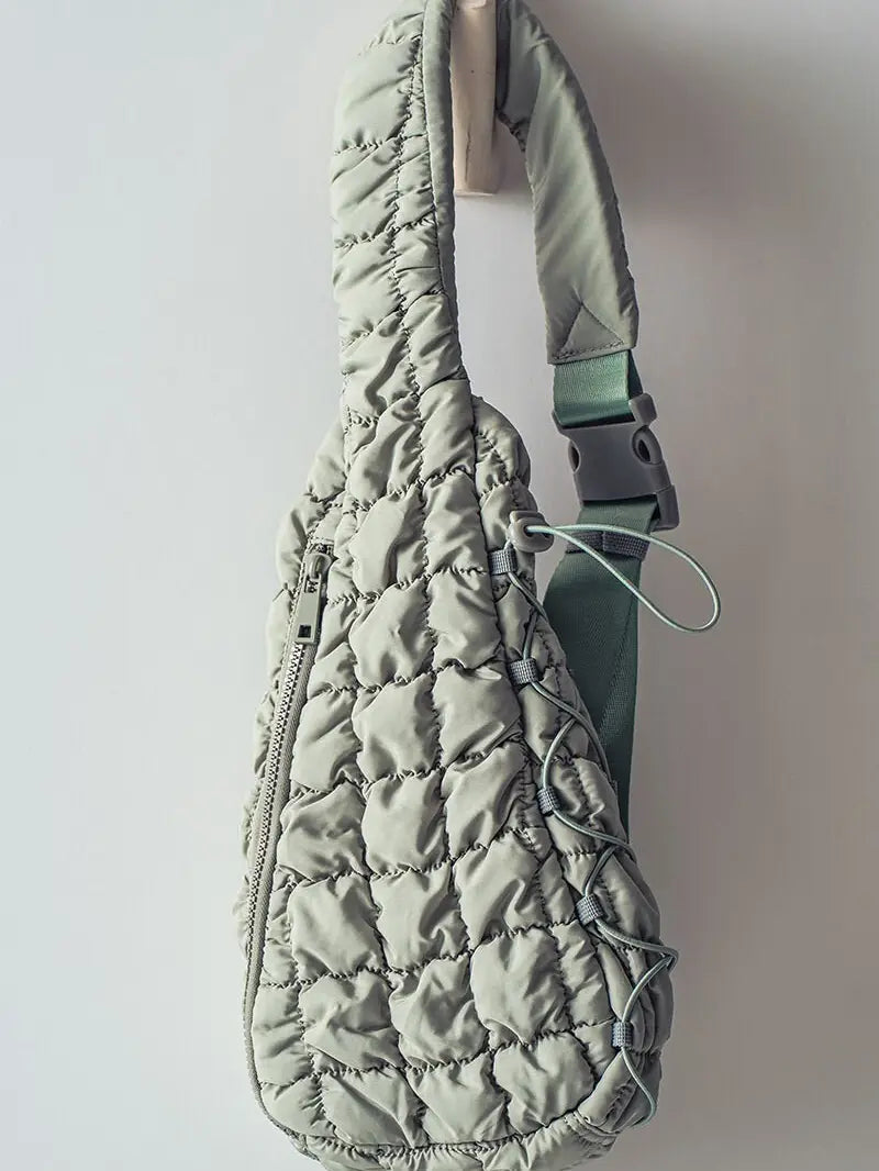 Crossbody Quilted Sling Bag