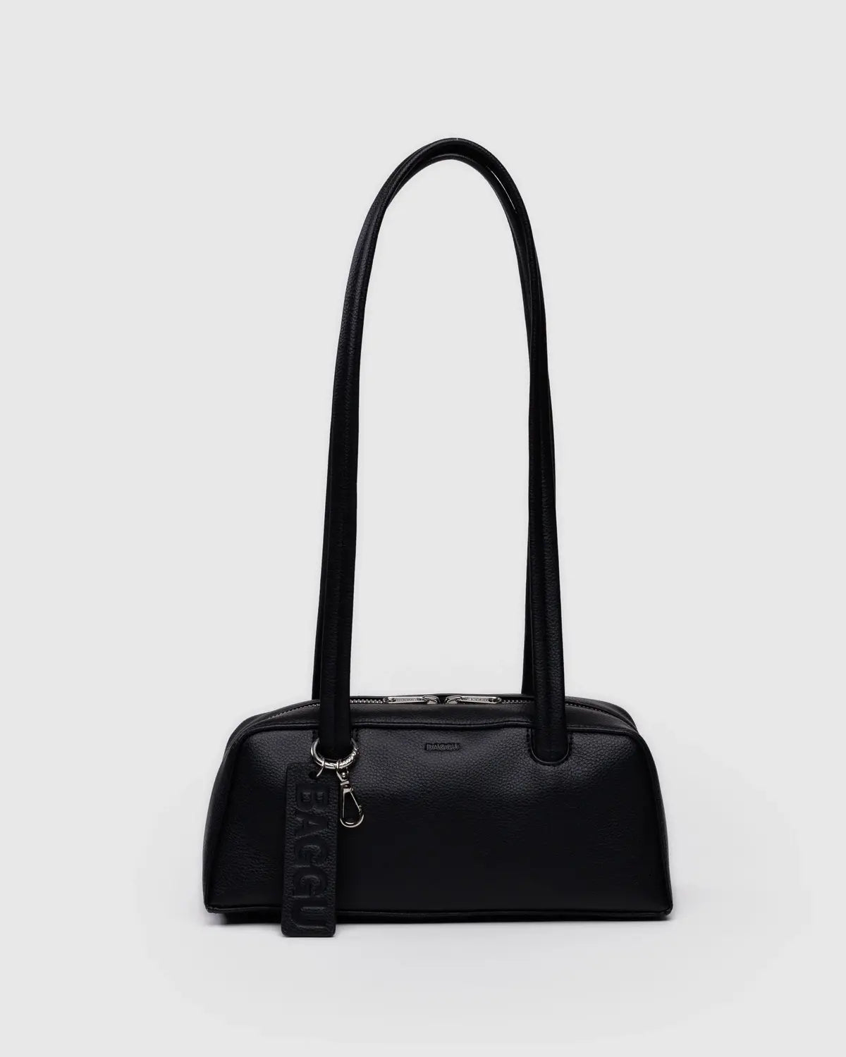 Small Recycled Leather Bowler Bag