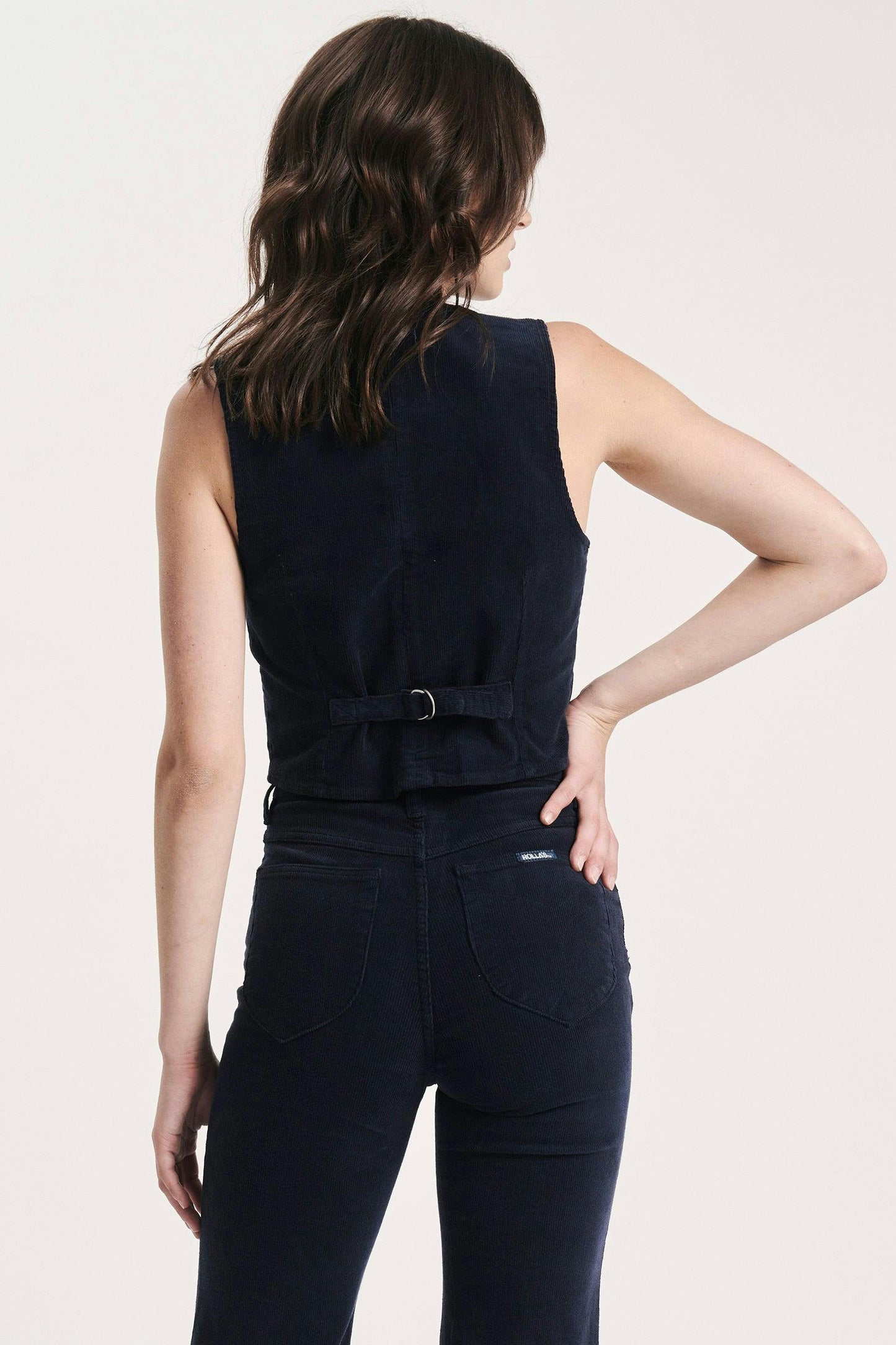 DALLAS VEST NAVY CORD